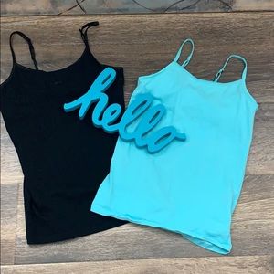 Lot of (2) “SO” fitted camis